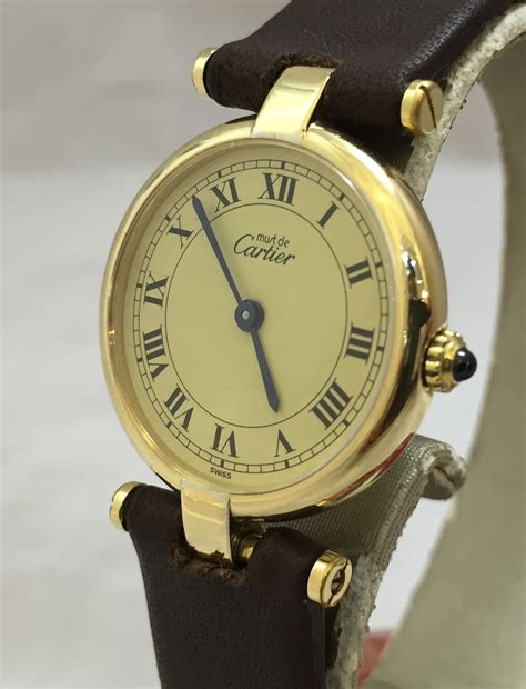 must de cartier watch vintage.